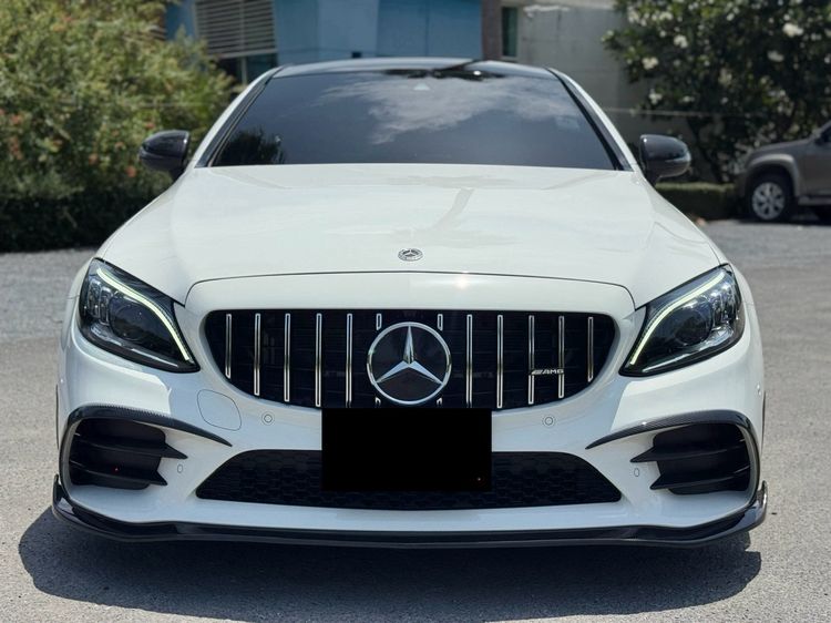 Mercedes-Benz C-Class 2023 C200 Sedan เบนซิน ไม่ติดแก๊ส เกียร์อัตโนมัติ ขาว รูปที่ 3