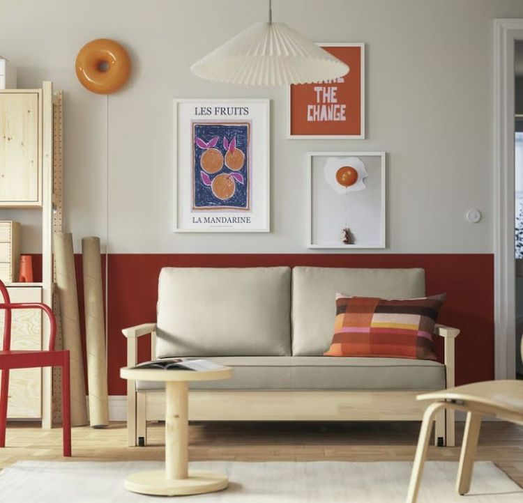ขายโซฟาเบด IKEA รุ่น TORNSBORG 2 ที่นั่ง สภาพดีมาก ใช้งานน้อย รูปที่ 3