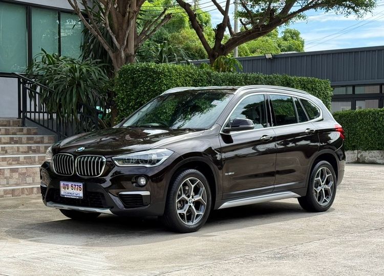 BMW X1 2019 2.0 sDrive18d xLine Utility-car ดีเซล ไม่ติดแก๊ส เกียร์อัตโนมัติ น้ำตาล รูปที่ 4