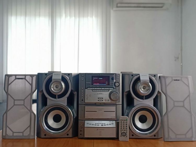 ลำโพงแยกชิ้น และซับวูฟเฟอร์ ขาย เครื่องเสียงsony mhc vz30 AV