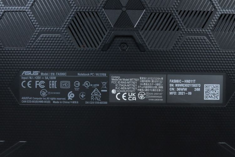 ASUS TUF GAMING A15 Ryzen 7 4800H.RTX3050 RAM8.512GB รูปที่ 16