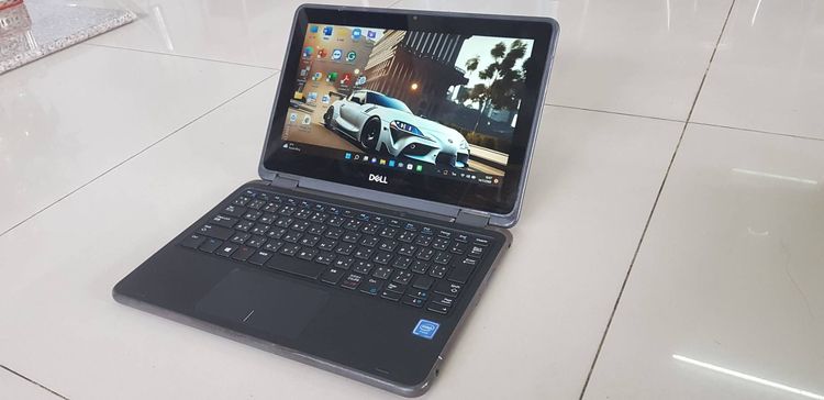 ขายโน๊ตบุ๊ค แท็บเล็ต Dell Latitude 3190 2-in-1 จอทัสสกรีน กล้อง2ตัว SSD 64GB Ram 4GB จอ 11.6  ที่ชาร์จ กระเป๋า สภาพสวย ทำงานออฟฟิต ดูหนัง ฟั รูปที่ 2
