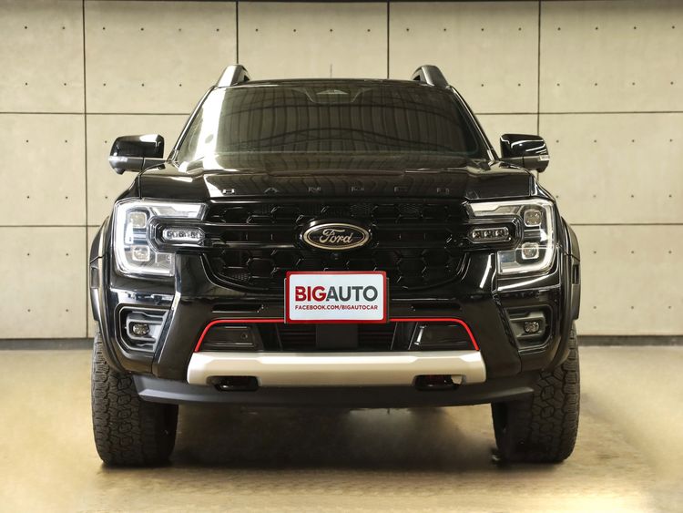 Ford Ranger 2024 2.0 Bi-Turbo Hi-Rider Storntrak Pickup ดีเซล ไม่ติดแก๊ส เกียร์อัตโนมัติ ดำ รูปที่ 4