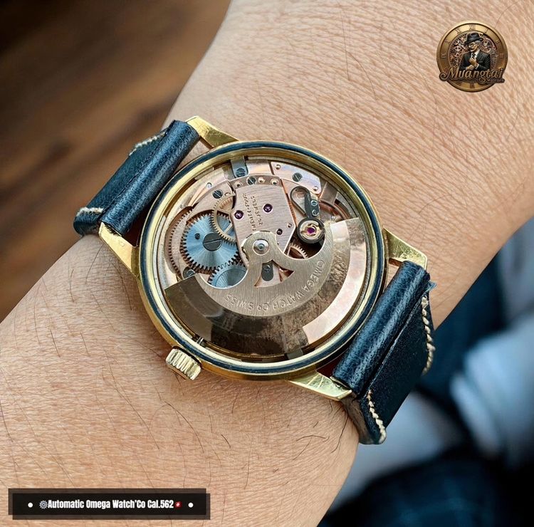 omega Seamaster 18k Yellowgold รูปที่ 10