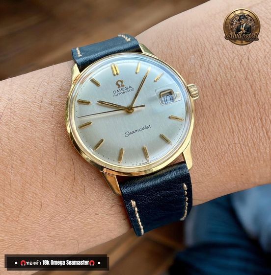 omega Seamaster 18k Yellowgold รูปที่ 3