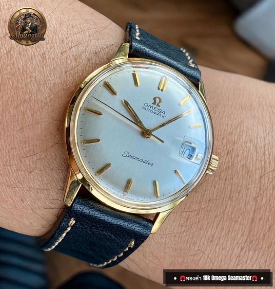 omega Seamaster 18k Yellowgold รูปที่ 2