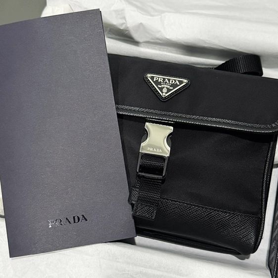 Prada Re-Nylon and Saffiano leather Smartphone Case Y2024