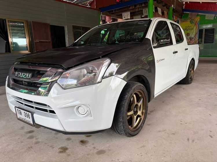 รถ Isuzu D-MAX 1.9 B สี ขาว