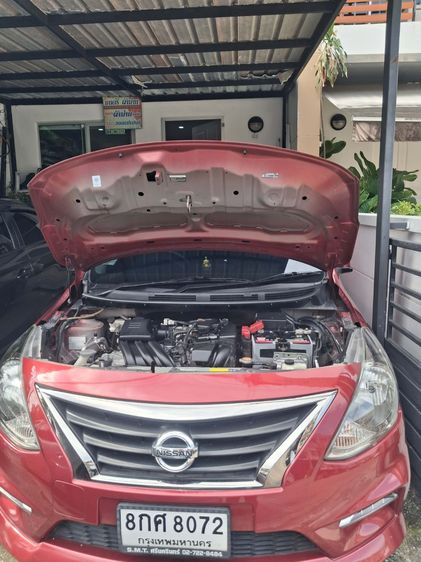 Nissan Almera 2019 1.2 E Sportech Sedan เบนซิน เกียร์อัตโนมัติ แดง รูปที่ 2