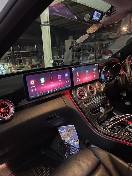 หน้าจอAndroid duo benz c class w205