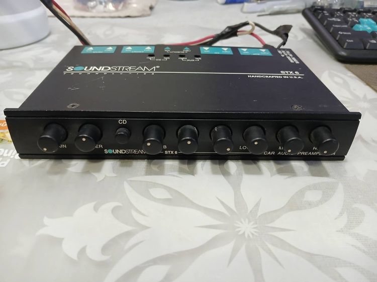 ขายปรีแอมป์ Soundstream STX6 เสียงที่ดีตามสไตล์อเมริกันแท้ (made in usa)