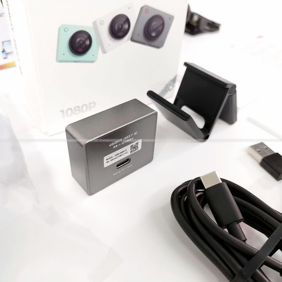 กล้องเว็บแคม OBSBOT MEET SE สภาพเหมือนใหม่ แถมฟรีสาย USB 3.0 Grade A OCB-3208-CE ขาตั้ง EMEET TD301 และไฟดารา RGB AY83  รูปที่ 6