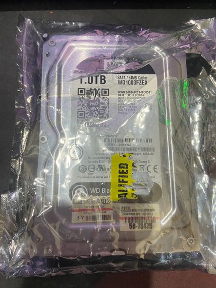ขาย hdd 3.5" WD BLACK 1Tb   7200RPM SATA3 (WD1003FZEX)   รูปที่ 4