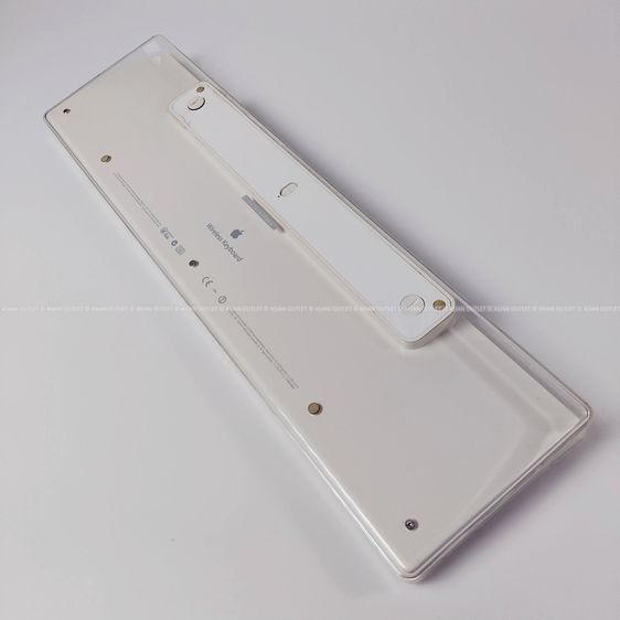 Vintage Apple Wireless Keyboard 2003 Model A1016 คีย์บอร์ดบลูทูธใสรุ่นแรกของแอปเปิ้ล ครบกล่องดั้งเดิม (ใช้งานไม่ได้ - ตั้งโชว์สวย) หายาก รูปที่ 5