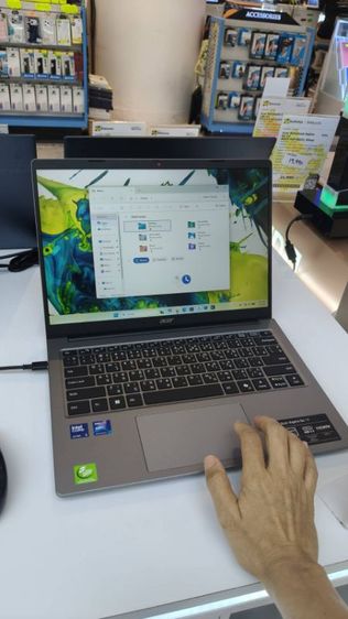 ขายด่วตโน๊ตบุ๊คแท้ Acer Aspire Go 14 มือสอง สเปกทำIntel Core Ultra จอ 14 นิ้ว ดีไซน์บางเบา สภาพใหม่สวย พร้อมใช้งาน