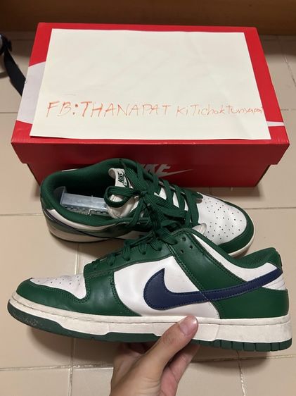 Nike Dunk Low Retro Gorge green Midnight Navy รูปที่ 4