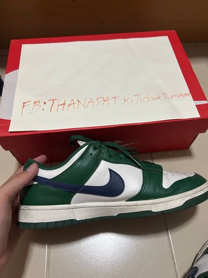 Nike Dunk Low Retro Gorge green Midnight Navy รูปที่ 8