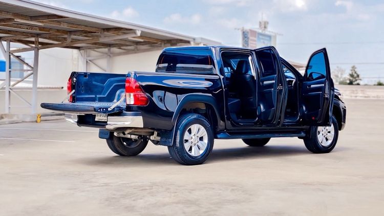 Toyota Hilux Revo 2019 2.4 E Pickup ดีเซล ไม่ติดแก๊ส เกียร์อัตโนมัติ ดำ รูปที่ 4