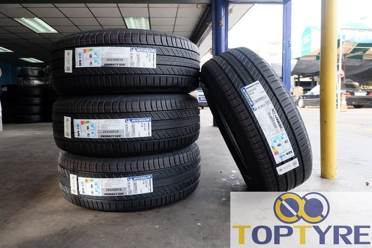 🚩 โปรโมชั่นยางใหม่ Michelin รุ่น Primacy SUV ขนาด 265 60R18 ปี26 