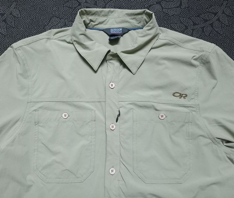 เสื้อเชิร์ตแขนสั้นแนวเดินป่า Outdoor Research รูปที่ 3