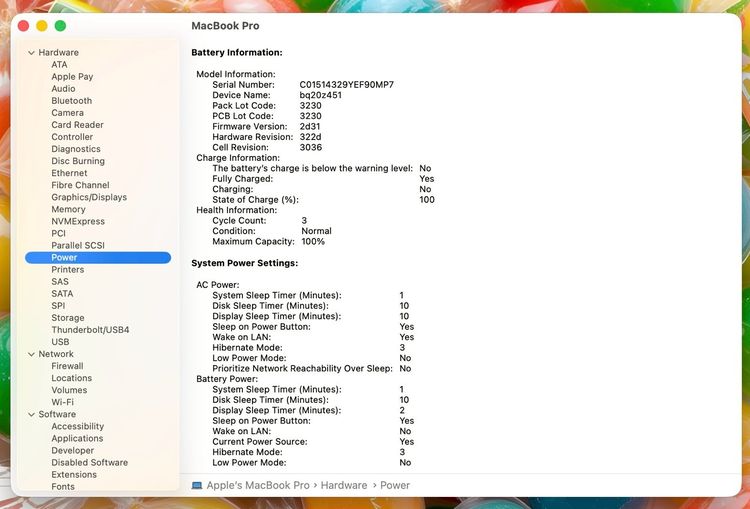 MacBook Pro 13-inch M1 2020 Ram8GB SSD256GB Space Gray รูปที่ 13