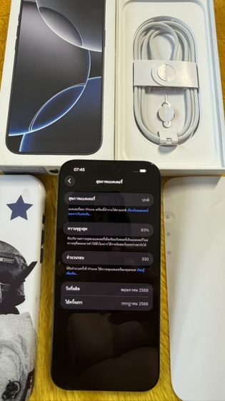 iPhone 16 ProMax-แบต93% ใหม่มาด รูปที่ 3