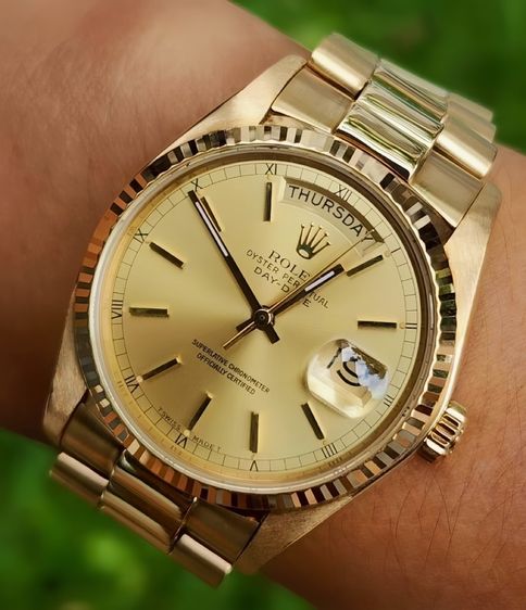 Rolex oyster perpetual day-date ref:18038