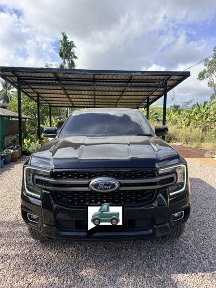 Ford Ranger 2025 All-New Open Cab 2.0 Turbo Hi-Rider XLS Pickup ดีเซล เกียร์อัตโนมัติ ดำ