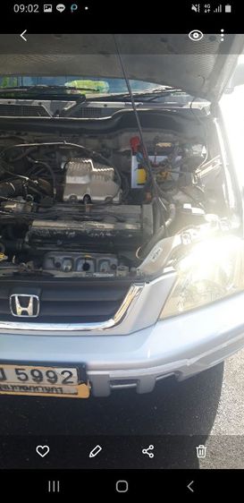 Honda CR-V 2001 1.5 EL 4WD เบนซิน LPG เกียร์อัตโนมัติ เทา รูปที่ 3