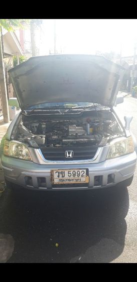 Honda CR-V 2001 1.5 EL 4WD เบนซิน LPG เกียร์อัตโนมัติ เทา รูปที่ 2