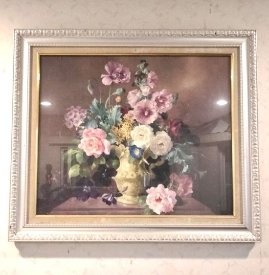 ของตกแต่งบ้านอื่นๆ รูปภาพดอกไม้หลากสี นำเข้าจากต่างประเทศ (ขายถูก)