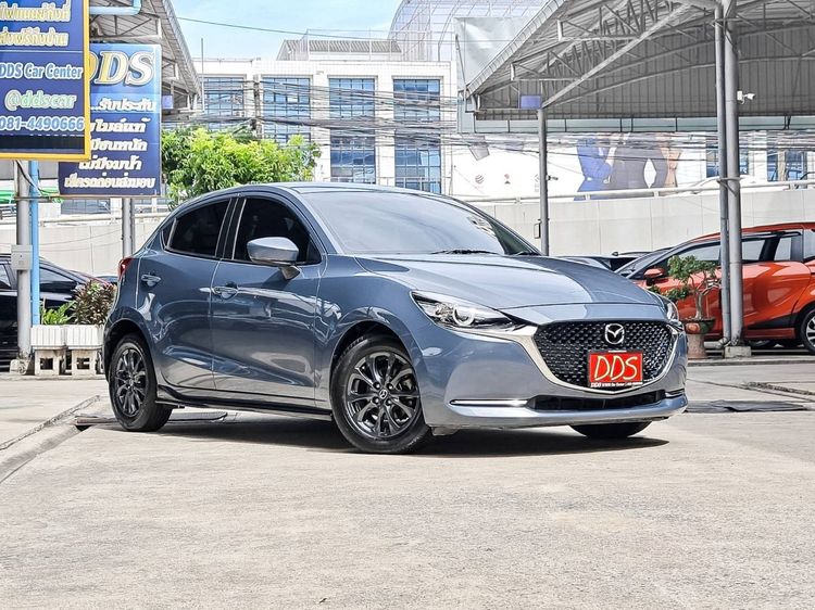 รถ Mazda Mazda 2 1.3 S สี เทา