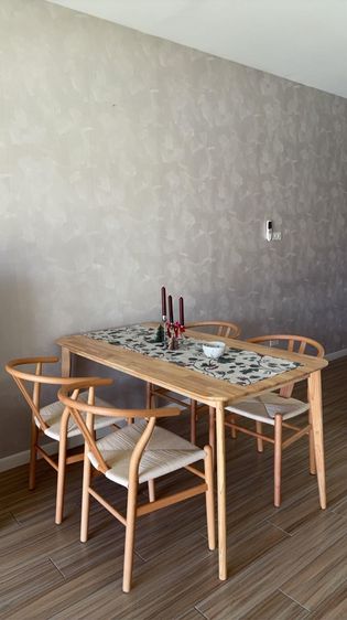 ไม้ Dinning table set - ชุดโต๊ะทานอาหาร 