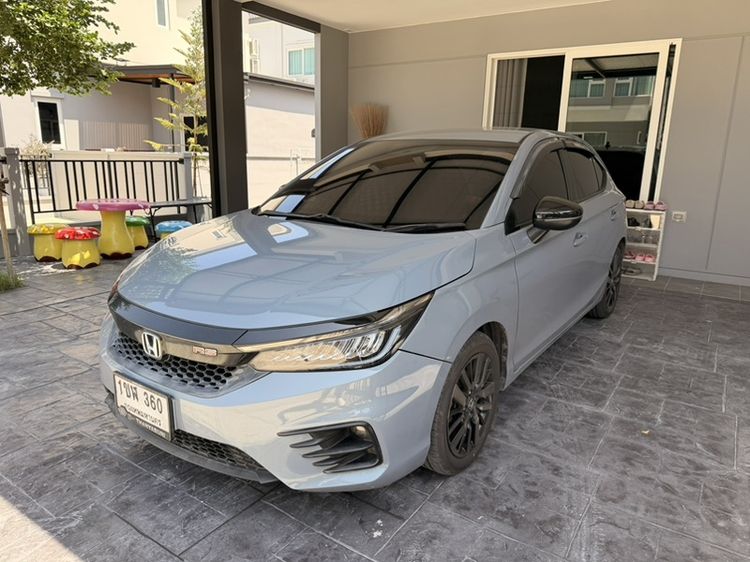 Honda City 2021 1.0 RS Sedan เบนซิน เกียร์อัตโนมัติ เทา รูปที่ 3
