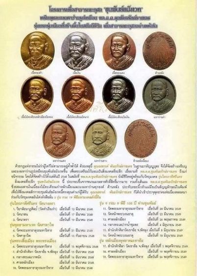 พระเนื้อผงครึ่งองค์ขุนพันธรักษ์ราชเดชปี48  แจกงานศพปี50 รูปที่ 8