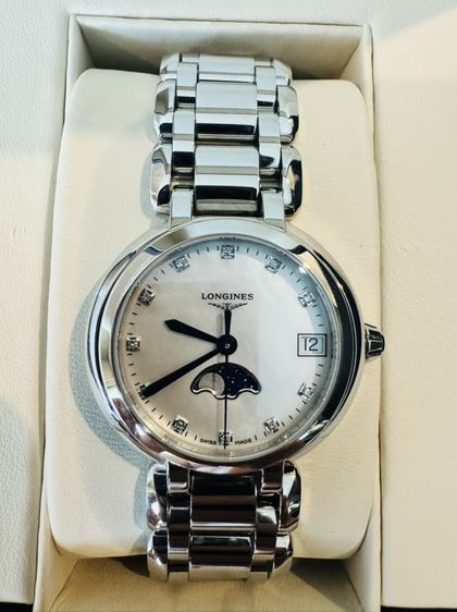 Longines PrimaLuna Moonphase 30.5มม. หน้ามุกเพชร💎ปี2023Ref: L8.115.4.87.6 รูปที่ 3