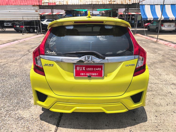 Honda Jazz 2014 1.5 SV i-VTEC Sedan เบนซิน ไม่ติดแก๊ส เกียร์อัตโนมัติ เหลือง รูปที่ 4