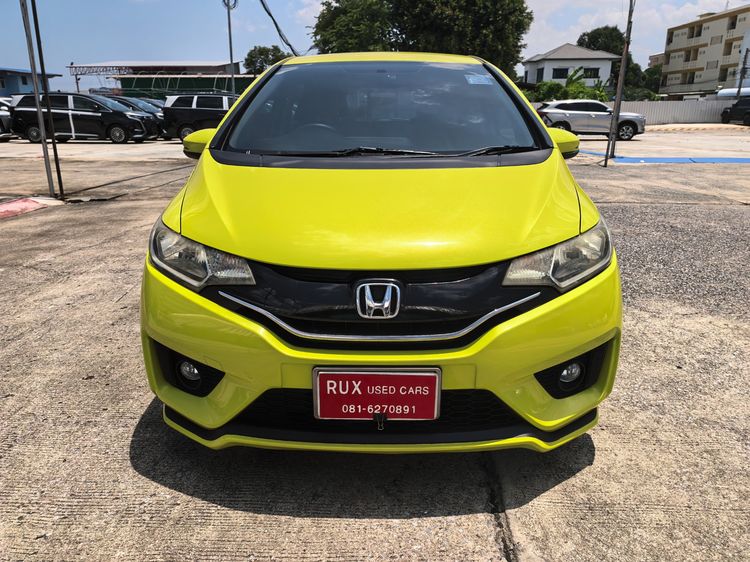 Honda Jazz 2014 1.5 SV i-VTEC Sedan เบนซิน ไม่ติดแก๊ส เกียร์อัตโนมัติ เหลือง รูปที่ 3