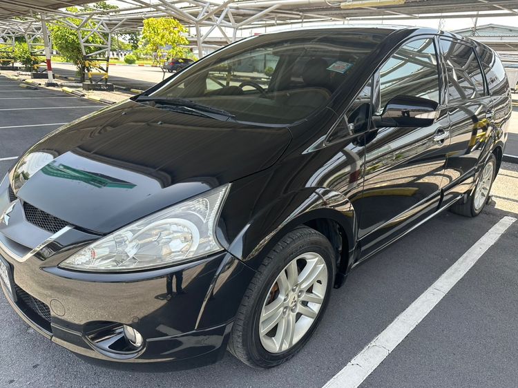 Mitsubishi Space Wagon 2009 2.4 GLS Limited Utility-car เบนซิน ไม่ติดแก๊ส เกียร์อัตโนมัติ ดำ รูปที่ 3