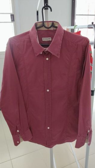 เสื้อเชิ้ตแขนยาว Burberry ไซส์ XXL ขาย 490 บาท ไม่รวมค่าส่ง
