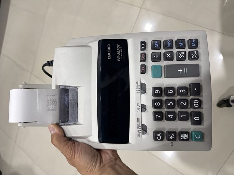 เครื่องคิดเลขพิมพ์บิลกระดาษ  Casio FR-2650T