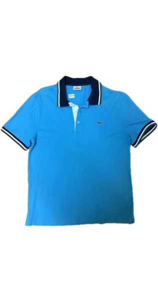อื่นๆ เสื้อโปโล EU 42 ฟ้า แขนสั้น เสื้อคอปก LACOSTE