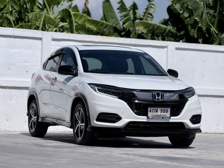 Honda HR-V 2018 1.8 RS Utility-car เบนซิน ไม่ติดแก๊ส เกียร์อัตโนมัติ ขาว