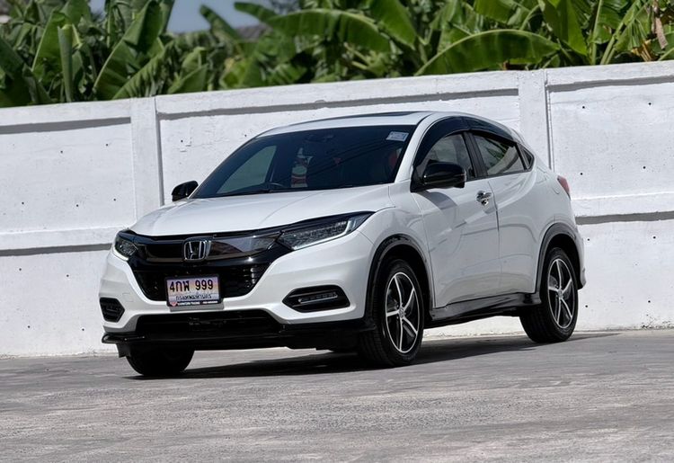Honda HR-V 2018 1.8 RS Utility-car เบนซิน ไม่ติดแก๊ส เกียร์อัตโนมัติ ขาว