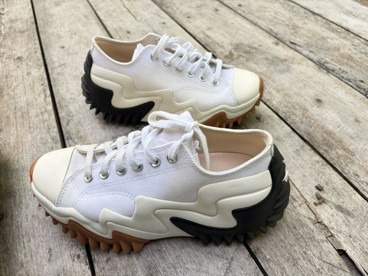 Converse Run Star Motion Canvas Platform สีขาว (Ox White) ของแท้ ไซซ์ 24 ซม. (EU 38.5) พร้อมกล่อง รูปที่ 8