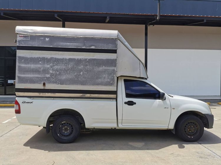 Isuzu D-MAX 2007 2.5 SL Pickup ดีเซล ไม่ติดแก๊ส เกียร์ธรรมดา ขาว รูปที่ 3