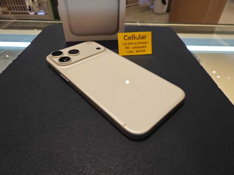iPhone 17 Pro Max 256GB Batt100 ประกันศูนย์ไทย8เดือนกว่า รับผ่อน รูปที่ 6