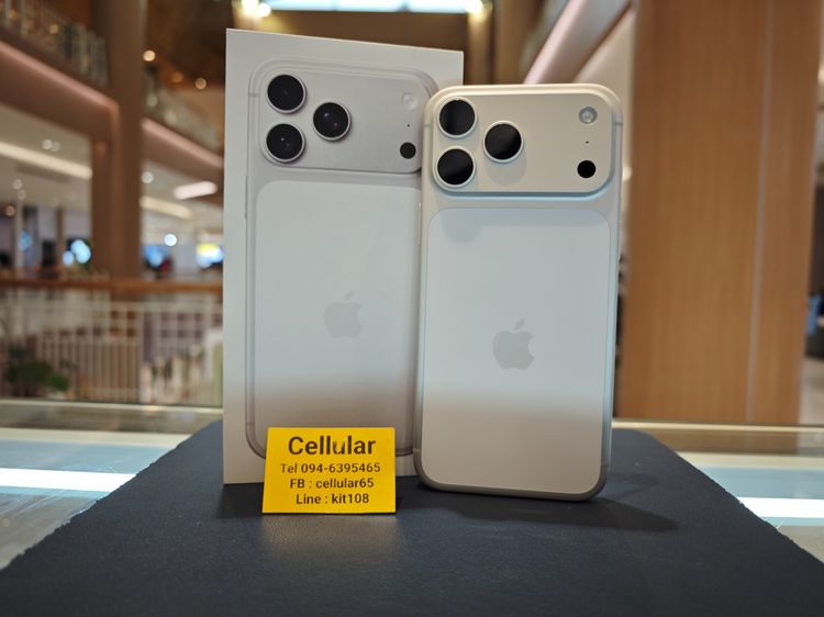 อื่นๆ 256 GB iPhone 17 Pro Max 256GB Batt100 ประกันศูนย์ไทย8เดือนกว่า รับผ่อน