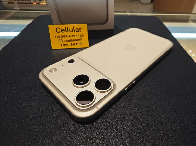 iPhone 17 Pro Max 256GB Batt100 ประกันศูนย์ไทย8เดือนกว่า รับผ่อน รูปที่ 3