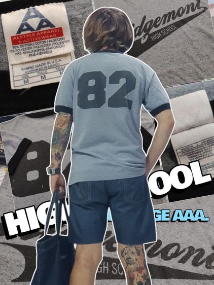 เสื้อยิด HIGH SCHOOL👕วินเทจ รูปที่ 14